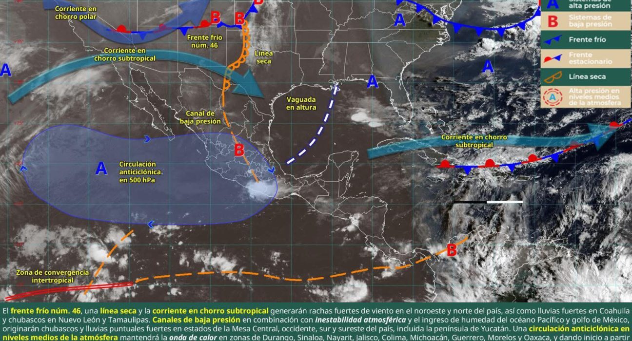 Clima del 23 de abril