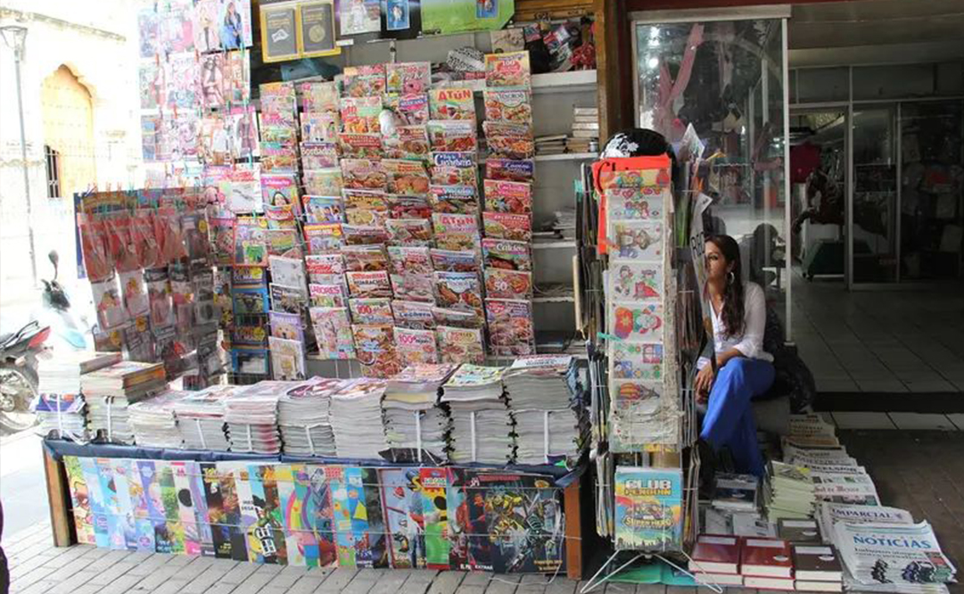 El puesto de periódicos que resiste en Oaxaca Central Q Noticias Oaxaca