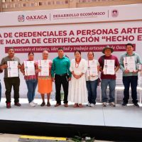 Entregan marca de certificación hecho en Oaxaca Central Q Noticias Oaxaca