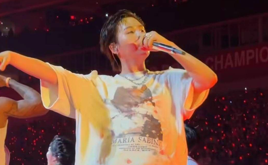 Suga de BTS con playera de María Sabina Central Q Noticias Oaxaca