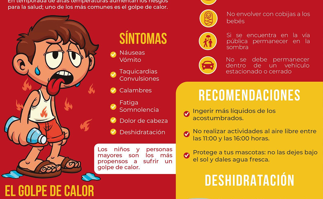 SSO llama a tomar medidas contra el golpe de calor Central Q Noticias Oaxaca