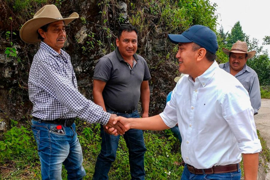 Senador Antonino Morales sigue caminando por las comunidades de Oaxaca Central Q Noticias Oaxaca