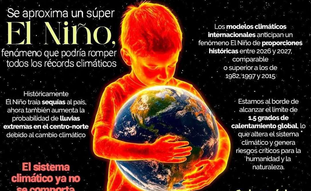 Alerta climática, se aproxima el "Super niño" Central Q Noticias Oaxaca